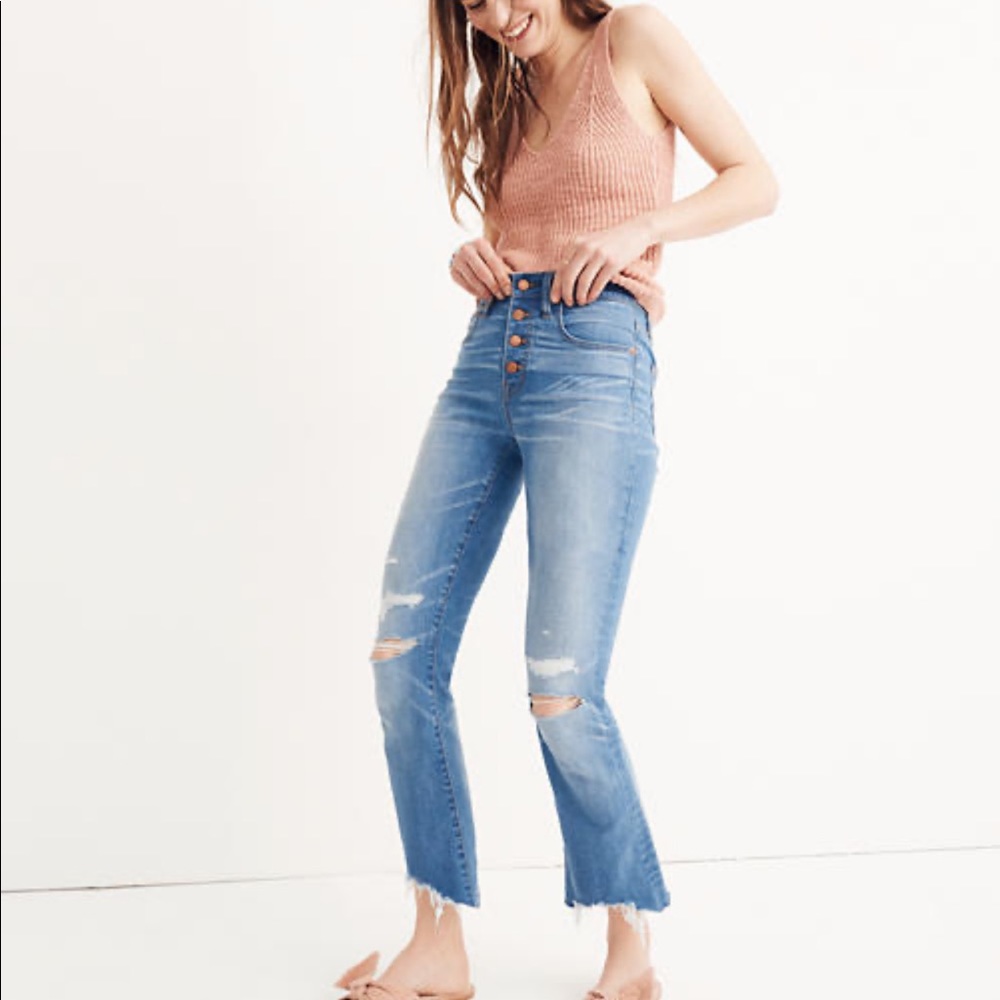 Madewell Cali Demi-boot in Bronson wash